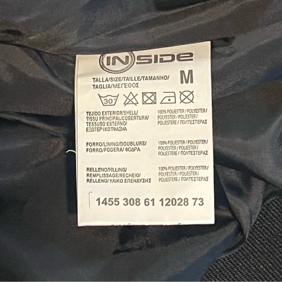 Men’s INSIDE Red and Black Jacket/waterproof size medium NWT’s - Picture 4 of 8